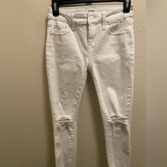 Pistola Audrey Crop Mid Rise Skinny Jean - Picture 6 of 14